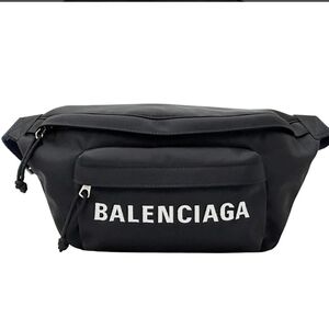 Balenciaga Black Belt Bag (Unisex)